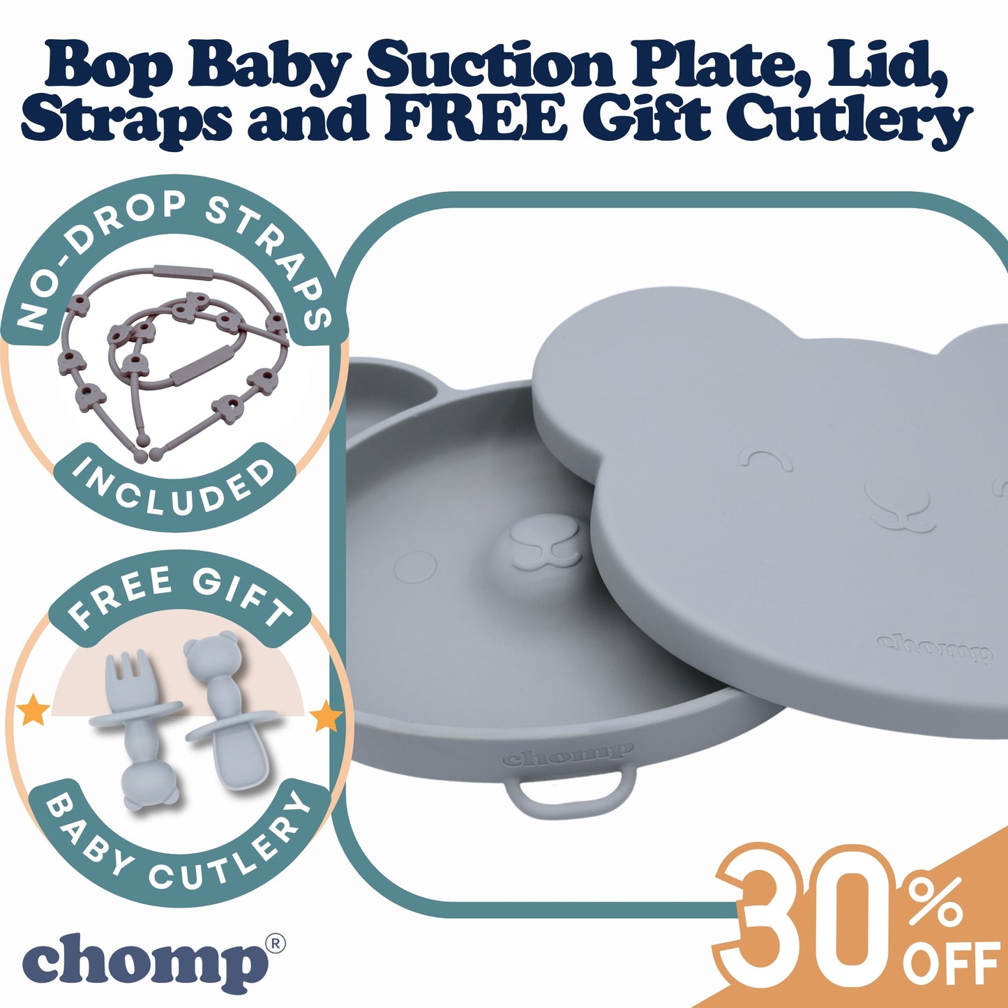 Bop Baby All-In-1 Suction Plate- Pre-Order