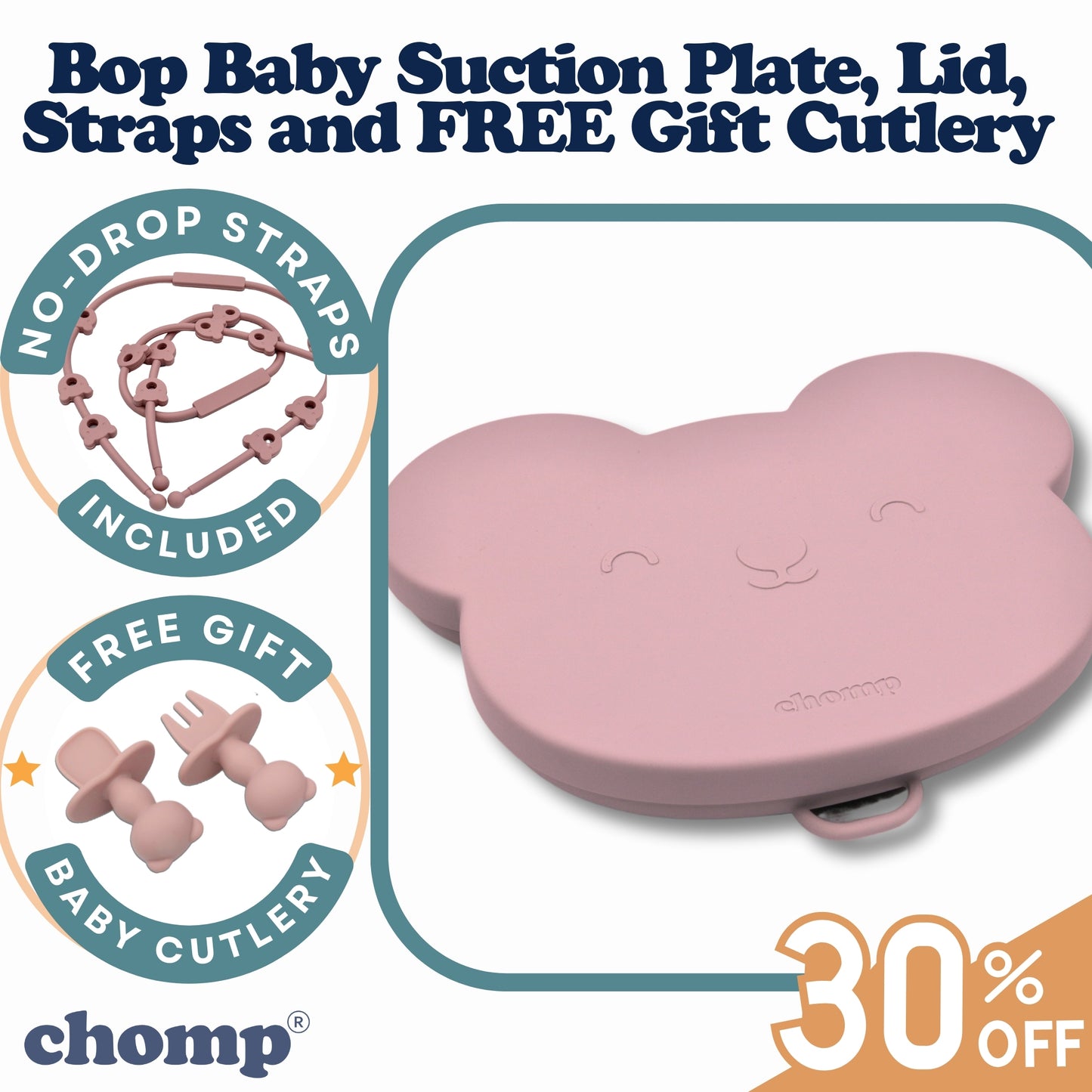 Bop Baby All-In-1 Suction Plate- Pre-Order