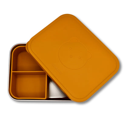 Stainless Steel Lunchbox with Removable Silicone Dividers